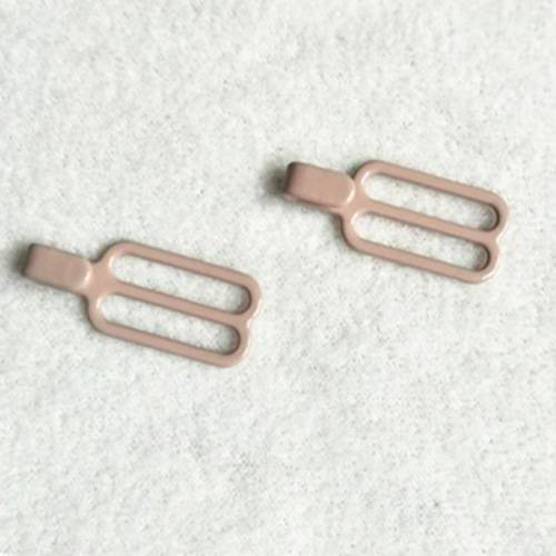 Mayrose Nylon coated adjuster slider with hook N315 Ring/slide/hook/speical shape/Garter/Suspender image2